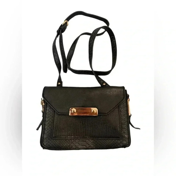 Aldo Black Shoulder / Cross Over Small Bag - Picture 2 of 14